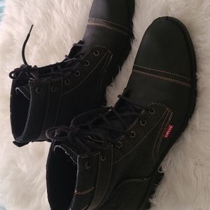 Levi's Shoes | Levis Artesia Denim Boots Inj Black Size 12 | Color: Black | Size: 12 | Kjwardel's Closet